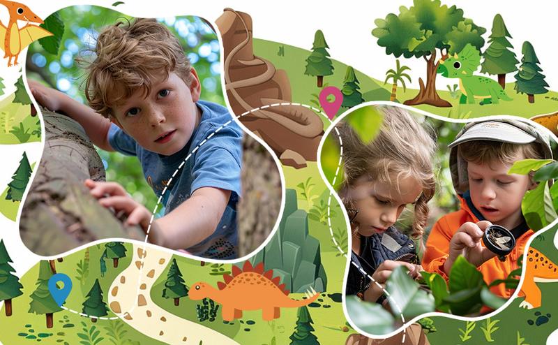 Fygurso Dinosaur Walkie Talkies for Kids, 3280 Ft 3 Channel Two-Way Walkie Talkies Dinosaur & Spider 2 Pack Audio Spy Device Multicolor