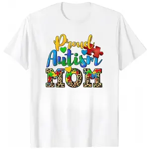 Autism Awareness Colorful Puzzle T-Shirt Sweatshirt Menswear