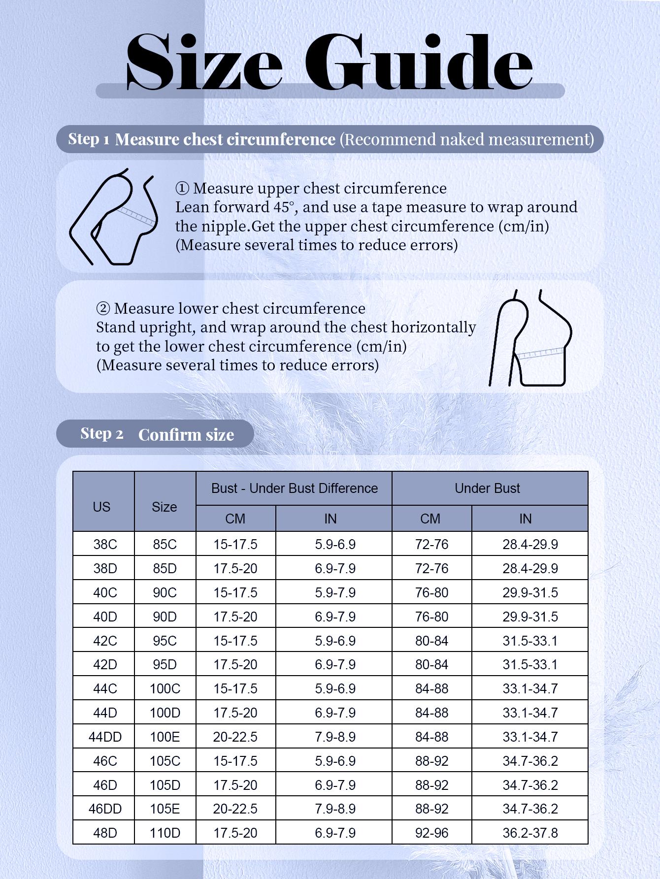 Mimilemon 3PC Plus Size Push-up  Sexy Lace fantasy Bra fit 38C-42DDD Wide Shoulder Straps Breathable  Bra Ultra-Comfortable Everyday perfect valentine gift