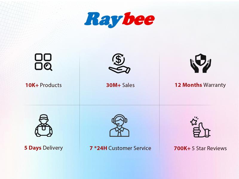 【LaborDaySale】Raybee 11 Drawers Dresser for Bedroom 31'' Height,Sturdy TV Stand with LED & power outlets & 4 hooks Drawerorganizer,Chest of Drawers,Storage Bin Cabinet Furniture