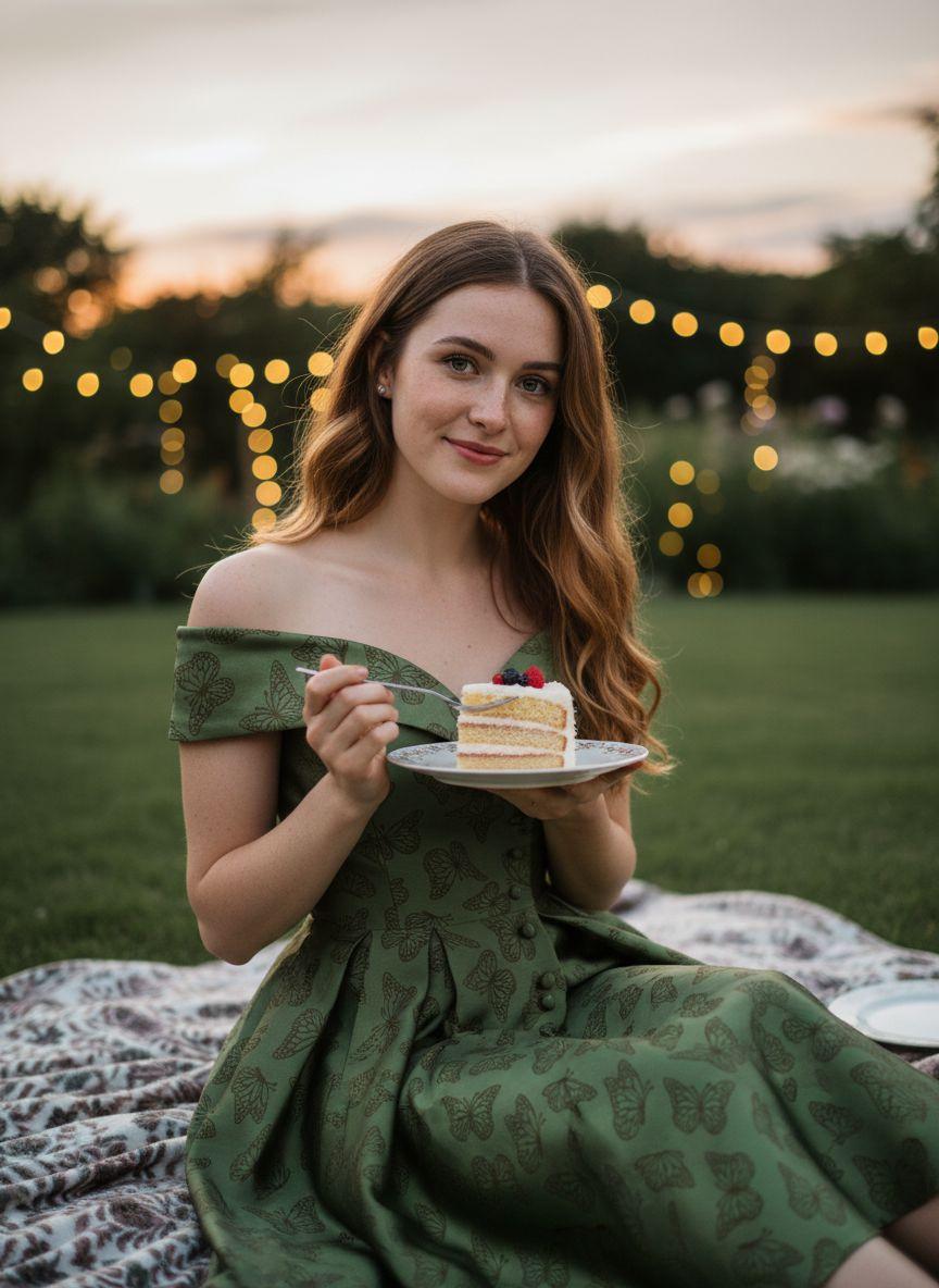 Green 1950s Off-Shoulder Vintage Dress Formal Womenswear Sleeveless Floral Valentine's Day Summer Holiday Dress wedding guset with Back Concealed Zipper Knee Length