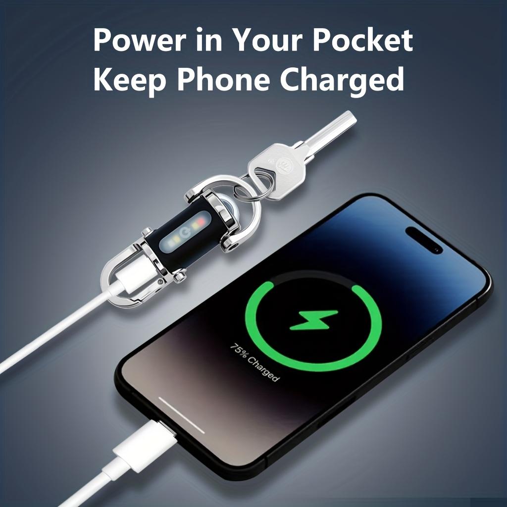 2PCS Rechargeable Keychain Flashlights,High Lumen LED Mini Flashlight,Waterproof & Multi-Mode,for Walking, Searching and Hiking Ideal Holiday Gift Pathway Lighting Christmas Emergency,Travel & Outdoor Use, dimmable light, lamp