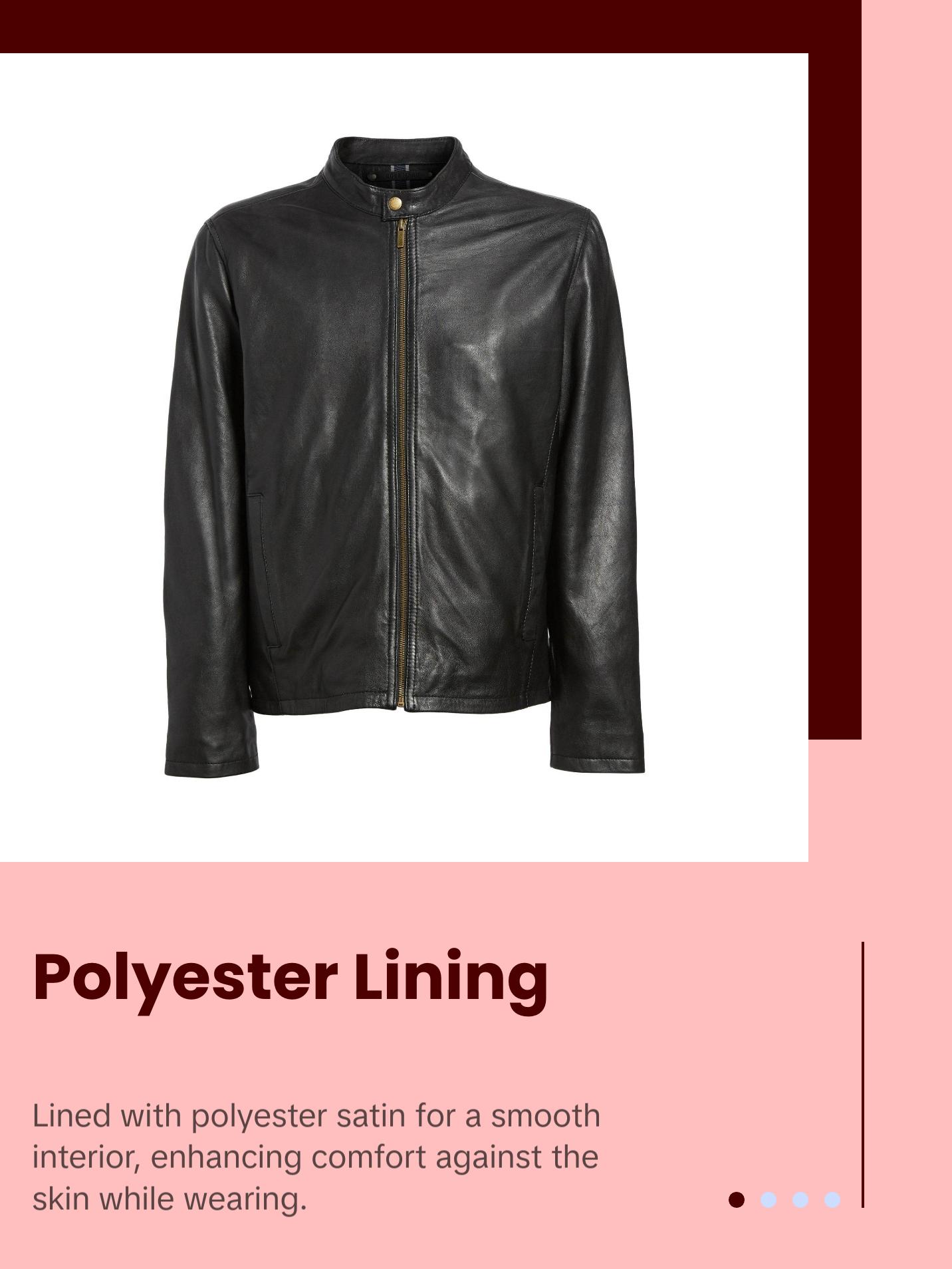 Drake Men's Classic Cowhide Leather Jacket