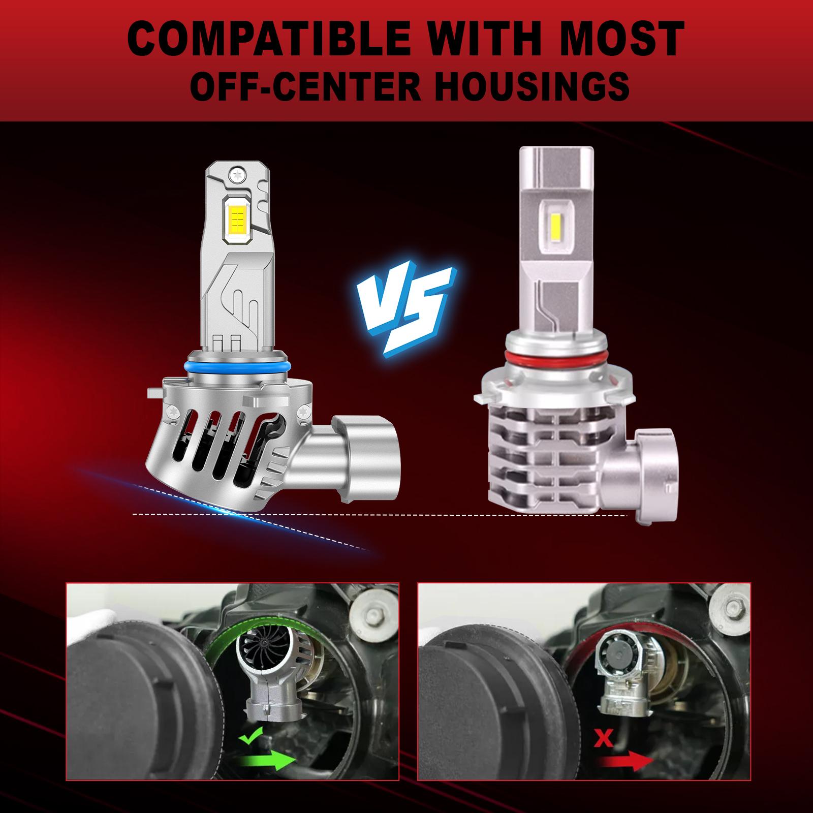 9005 HB3 LED Headlights Kit Low Beam Bulbs 7000LM Super Bright 6000K 9005 HB3 LED Headlights Kit Low Beam Bulbs 7000LM Super Bright 6000K