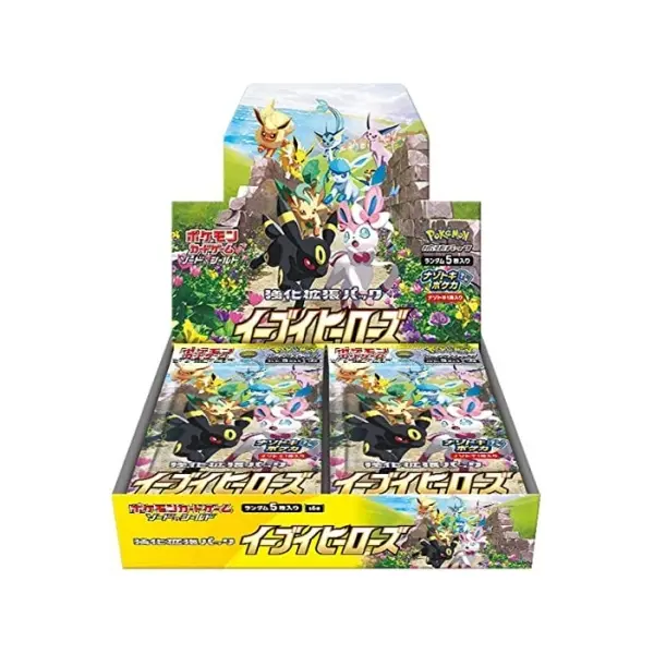 japanese eevee heroes booster box s6a Eevee Heroes s6a (Japanese) Booster Box x1 – DJDEEMO.COM main image 0