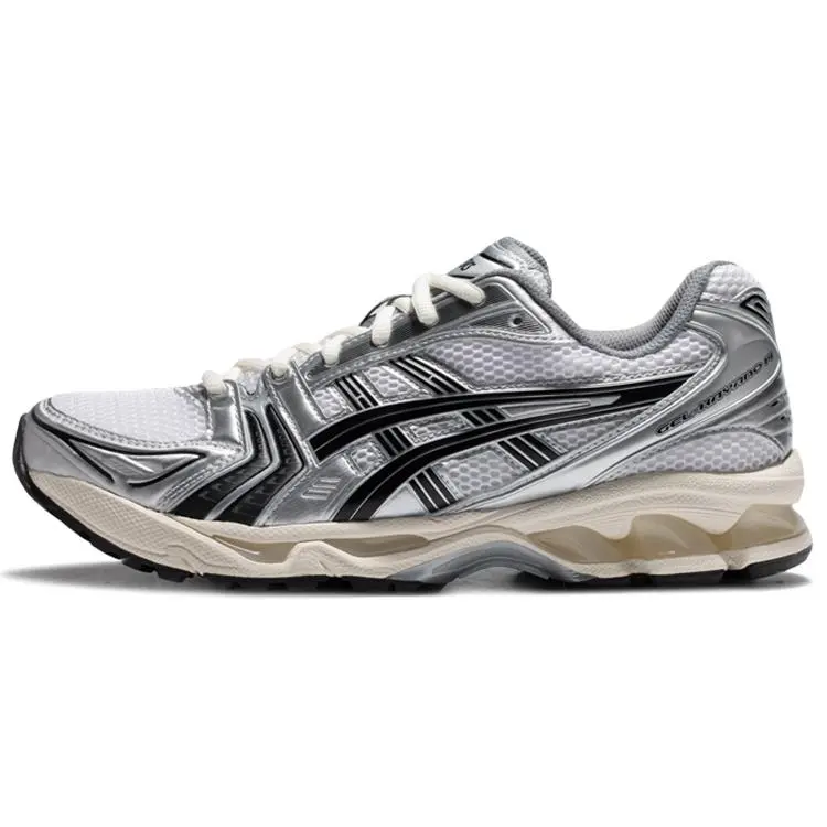 ASICS JJJJound X Gel-Kayano 14 Silver Black Stylish Comfortable Low Top Casual Running Shoes Unisex 1201A457-101