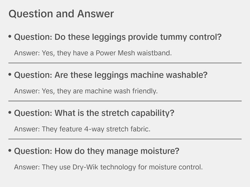 Camille Tummy Control Leggings Womenswear Bottom Womenswear Bottom Cotton Mesh