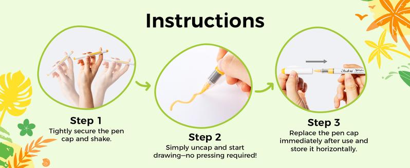 Ohuhu Acrylic Brush Tip Paint Markers 24 Pack/ 48 pack Vibrant Colors with Flexible Brush Tips High-Opacity Waterproof Lightfast Pens for Rock Wood Glass & More Ohuhu Acrylic Brush Tip Paint Markers 24 Pack/ 48 pack Vibrant Colors with Flexible Brush Tips High-Opacity Waterproof Lightfast Pens for Rock Wood Glass & More