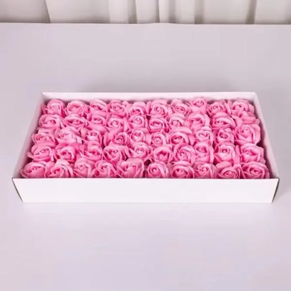 Pink Roses - 50 Fresh Flowers for Decoration