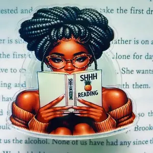 Locs and Books kindle Grip, Black Women Kindle Holder, Black Girl Who Love Reading Pop Socket, Kindle Accessory, Bookish Gift