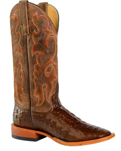 Horse Power Men's Nile Crocodile Print Western Boot Square Toe - Hp1070 Move