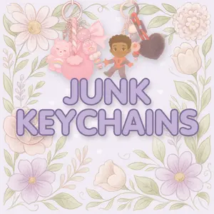 Custom Order: Four (4) Beaded Keychains