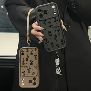 Elegant Rose Garden Phone case for iPhone Samsung 17Pro Max Air 16Plus E 15 14 13 12 11 XR XS Galaxy S25 S24 S23 S22 A71 A56 A55 A54 A53 A52 Note20 cases, Soft TPU, Bumper Drop Protection, Rugged Durable Back Cover, Perfect Gift for Girls.JL50