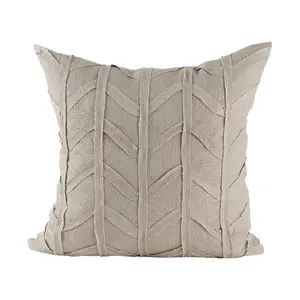 Ivivva Pillow Cover | Architectural Texture &amp; Soft Utility