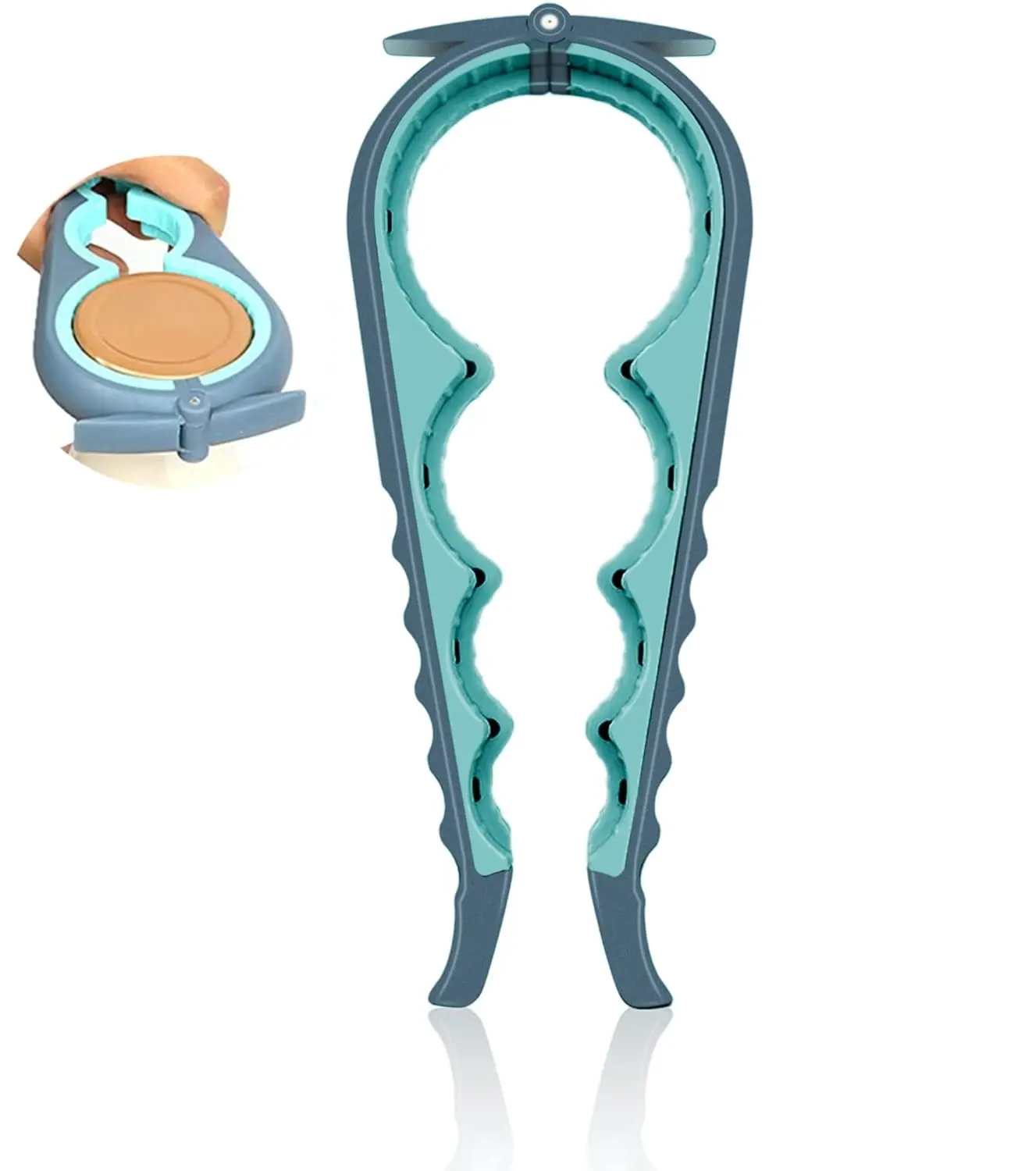 Jar Opener for Weak Hands, Seniors with Arthritis, 5 in 1 Multi Function Bottle Opener Lid Opener For Arthritic Hands