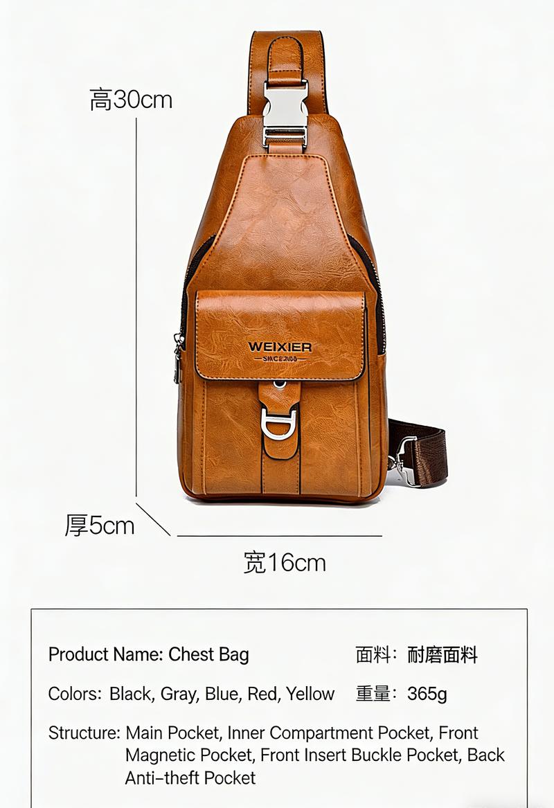 Men Water-Resistant Lychee Texture PU Crossbody Sling Fits Phone Wallet Daily Commute Work School Anime Inspired Small Black Tote Bag Large Capacity Waterproof Travel RFID Multi-Slot Bat Matte Minimalist Green Drywall Tool brown shoulder