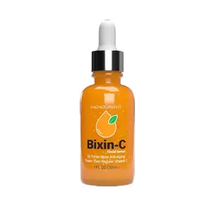 AminoGenesis Bixin-C: Next Generation Vitamin C Serum for Brighter Even Skin Tone & Collagen Boost Advanced Antioxidant Defense