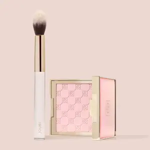 The Precision Brightening Set | Soft Focus Under Eye Powder and Brush