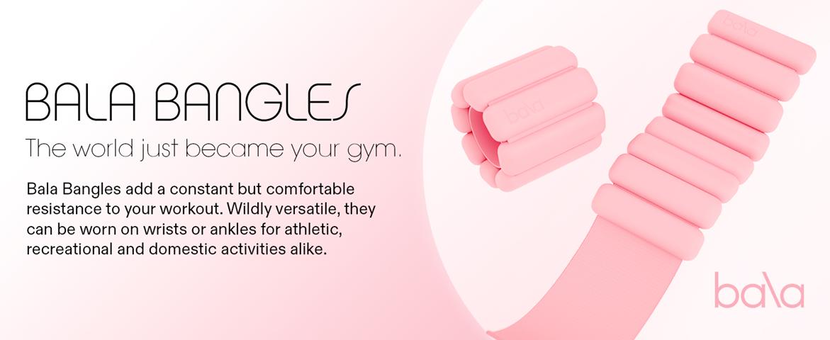 Bala Bangles - Set of 2 Adjustable Wearable Wrist & Ankle Weights