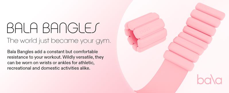 Bala Bangles - Set of 2 Adjustable Wearable Wrist & Ankle Weights