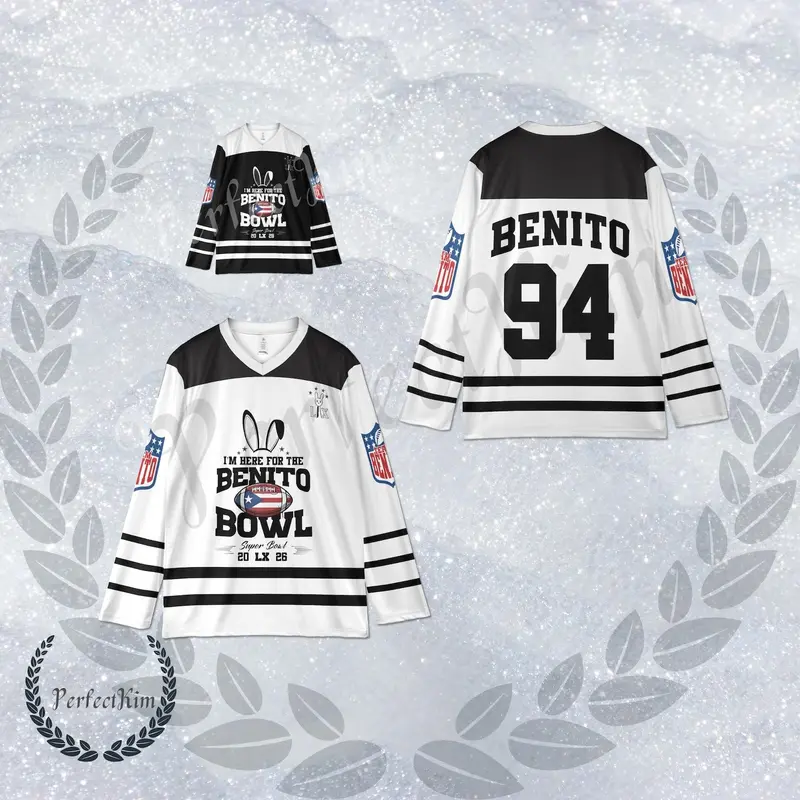 Benito 94 Puerto Rico Hockey Jersey – LX Inspired Premium Sports Jersey, Fan Gift