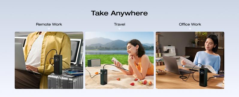 【Exclusive TikTok Gift】ECOFLOW Rapid Power Bank 25,000mAh, 170W Portable Charger with Dual 140W USB-C Ports for Multi-Device Charging, Smart TFT Screen, Compatible with iPhone Series, Samsung, Laptop and More (Green)  Smartphone