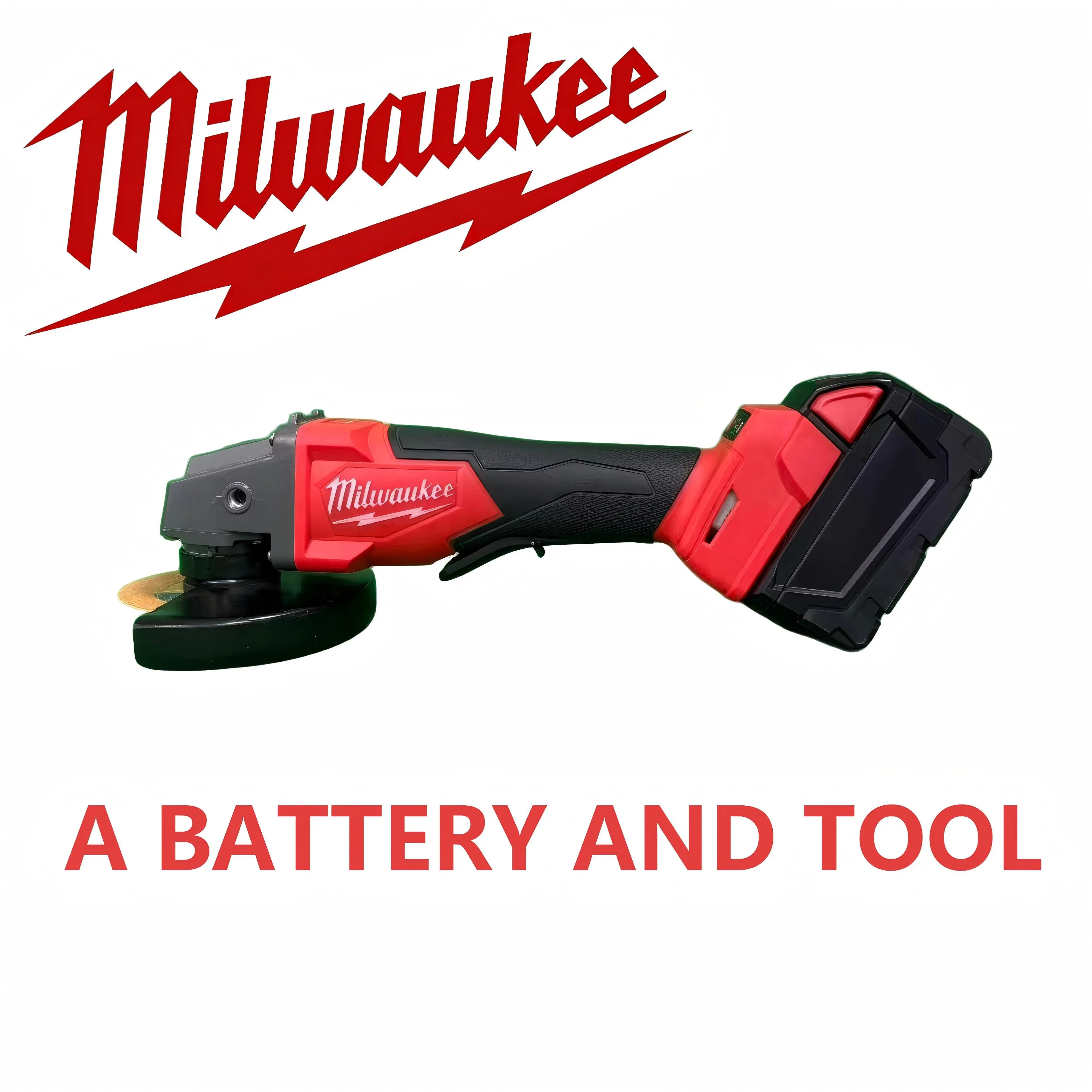 Milwaukee  Cordless Angle Grinder, Brushless for Metal Grinding, Cutting, Construction & Home Improvement tool ideal electric wrench