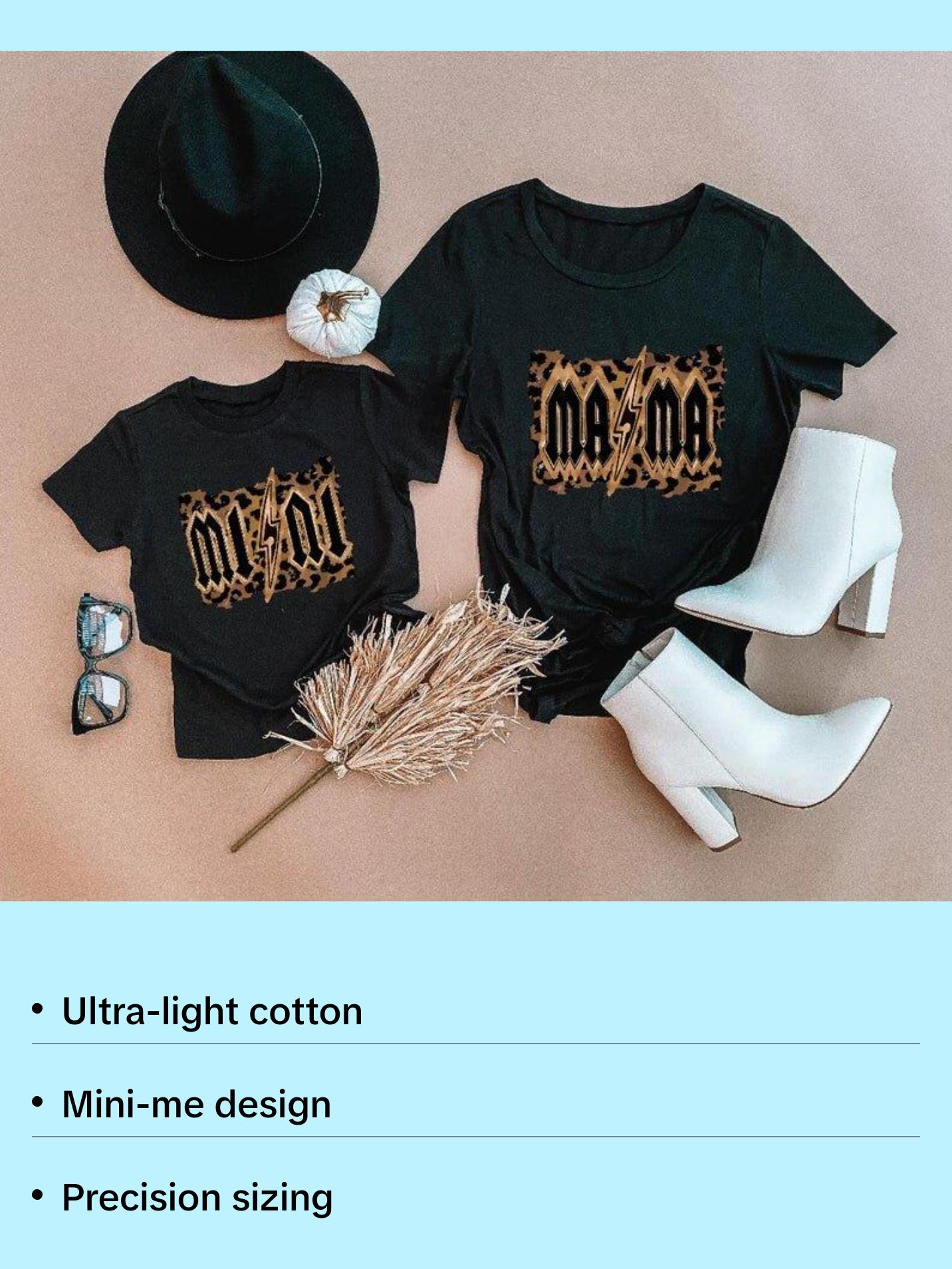 Black Rock Mama and Mini Matching Fall Shirts Black Rock Mama and Mini Matching Fall Shirts
