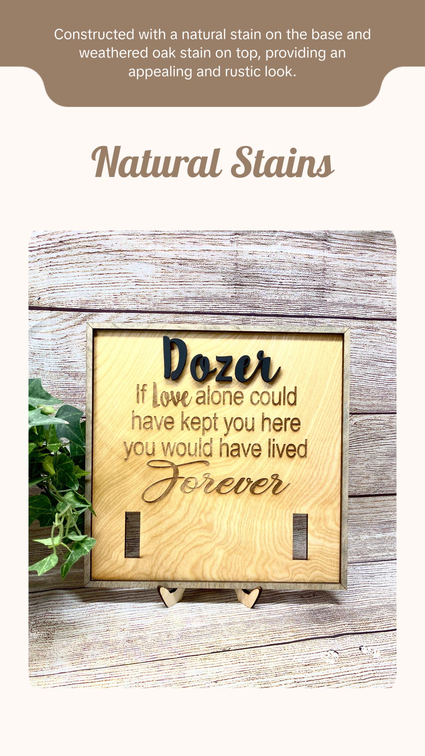 Personalized Dog Remembrance Frame, Dog Sympathy Gift, In Memory of pet, Pet Loss, Pet Memorial