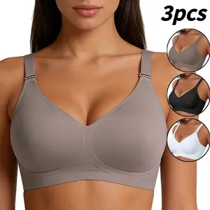 3PCS Viral jelly gel underwear is comfortable and breathable, ideal for daily commuting.