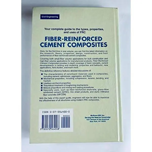USED-Fiber-Reinforced Cement Composites by Perumalsamy N. Balaguru (Hardcover)