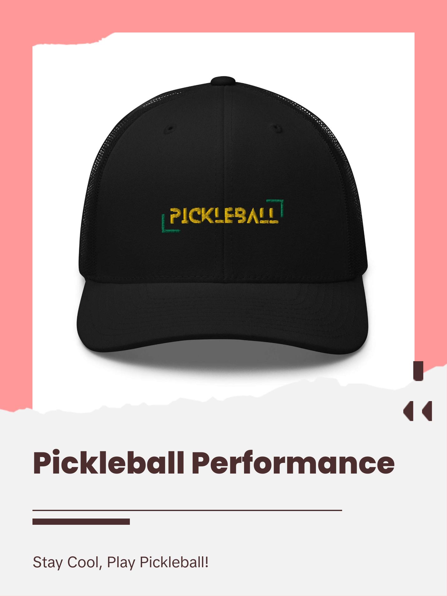 Pickleball - Performance Cap - Mesh Back
