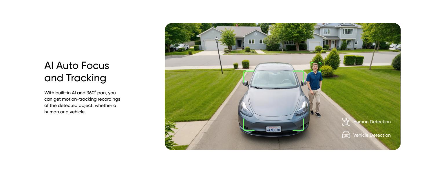 eufy Security SoloCam S340 360° Pan & Tilt Solar Security Camera 2.4 GHz Wi-Fi No Monthly Fee HomeBase S380 Compatible - Ai Auto Lock And Tracking