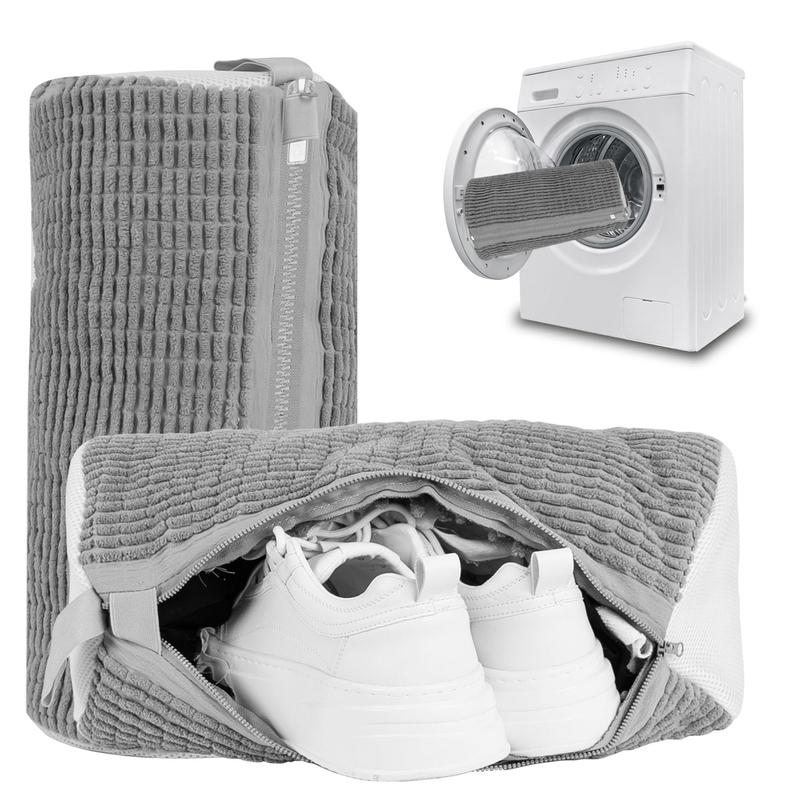 Shoe Washing Machine Bag, Laundry Shoe Bag for Washer and Dryer,1Pcs Reusable Shoe Bag for Washing Machine Fit Most Shoes Types