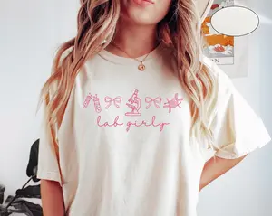 Lab Girl Tshirt, Laboratory Technician Sweatshirt, Gift For Lab Assistant, Medical Student Crewneck