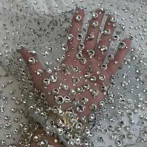 Rhinestone Gradient Fabric Rhinestone Gradient Fabric