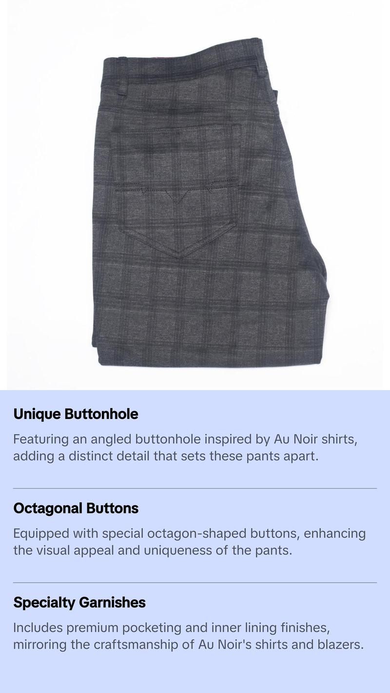 Au Noir Stretch Pant | Winchester Hopkins Black