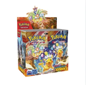 Pokémon Trading Card Surging Sparks Booster Box Scarlet & Violet English Sealed