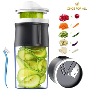 【ONCE FOR ALL】Adjustable Multifunctional Vegetable Slicer, a great kitchen helper, slices and shreds with ease, saving time and effort. Vegetable Cutter Set