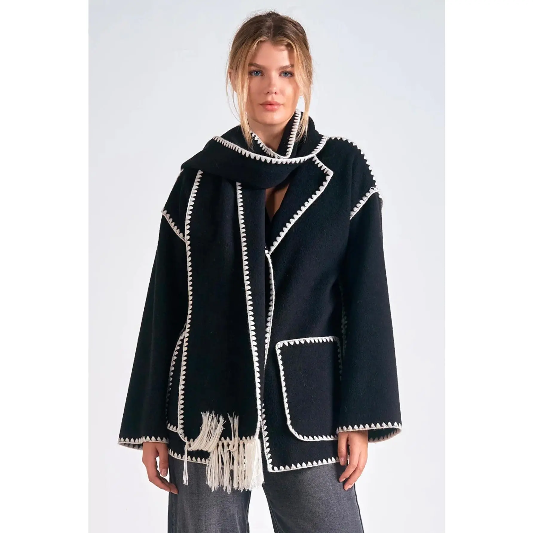 Olivia Scarf Jacket