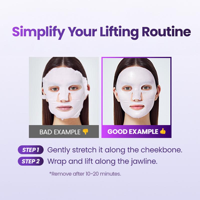 [BIOHEAL BOH Official] Probioderm 3D Lifting Cream Mask 6 Sheets | Firming & Sagging Skin | Smooth & Glowy Daily Facial Routine | Olive Young No.1 | Made in Korea