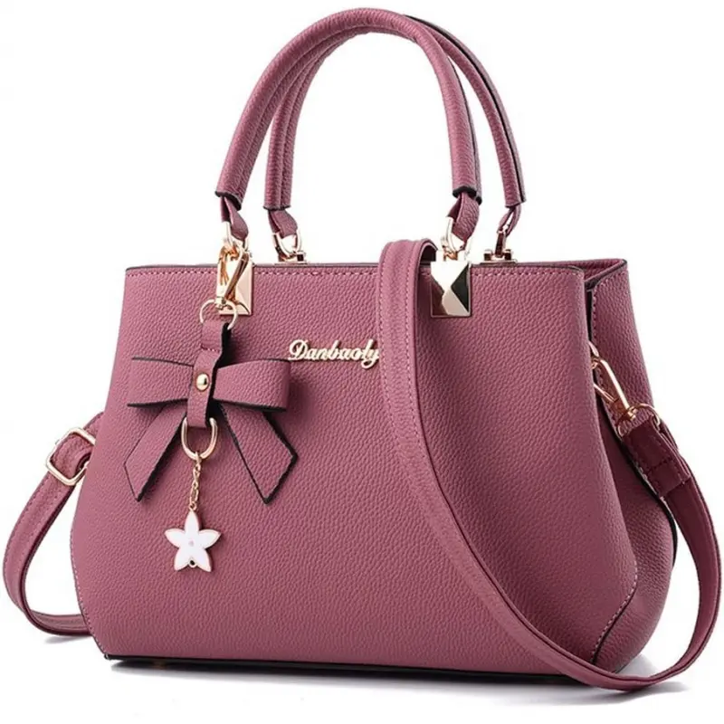 Dreubea Women's Medium-Size Leather Crossbody Bag, Tote Shoulder Purse (Purses Crossbody Bag for Daily Use)