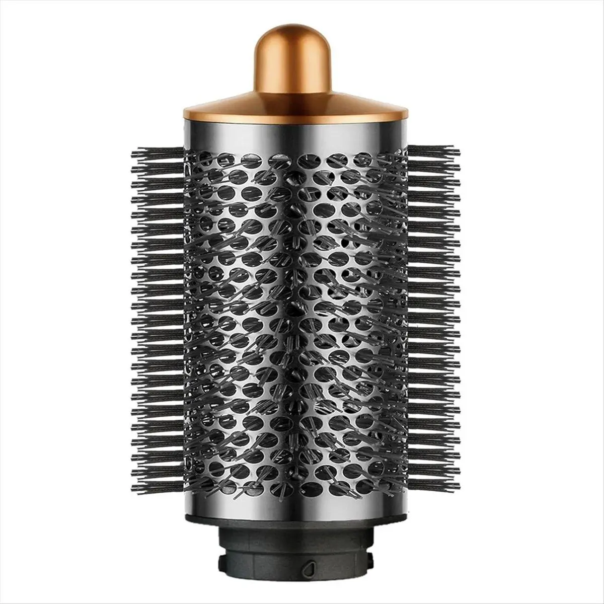 Extra Large Round Dyson Airwrap Attachment Brush - Plastic Body, Root Lifting, Fluffy Look Styling Tool for Hair Volumizing and Fluffing