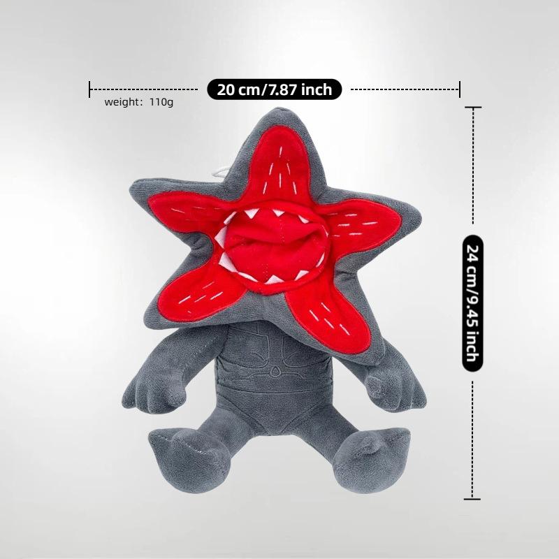 Stranger Things Demogorgon Plush Toy - Official Licensed Stuffed Animal with Opening Flower Face, Soft Huggable Monster Doll from Netflix Series, Collectible Gift for Fans, Kids & Adults