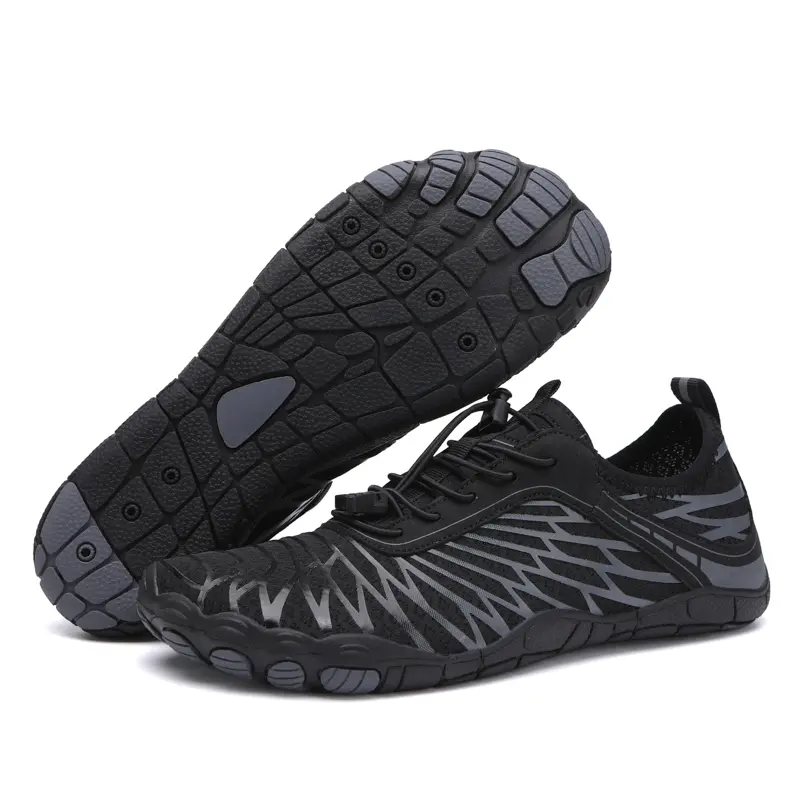 StrideX Women Unisex Minimalist Barefoot Toe Shoes - Wide Barefoot Toe Box, 0-Drop Sole, 4mm Thin Sole, Mesh Upper, Flexible Lightweight All-Season Footwear for Natural Walking & Everyday Wear
