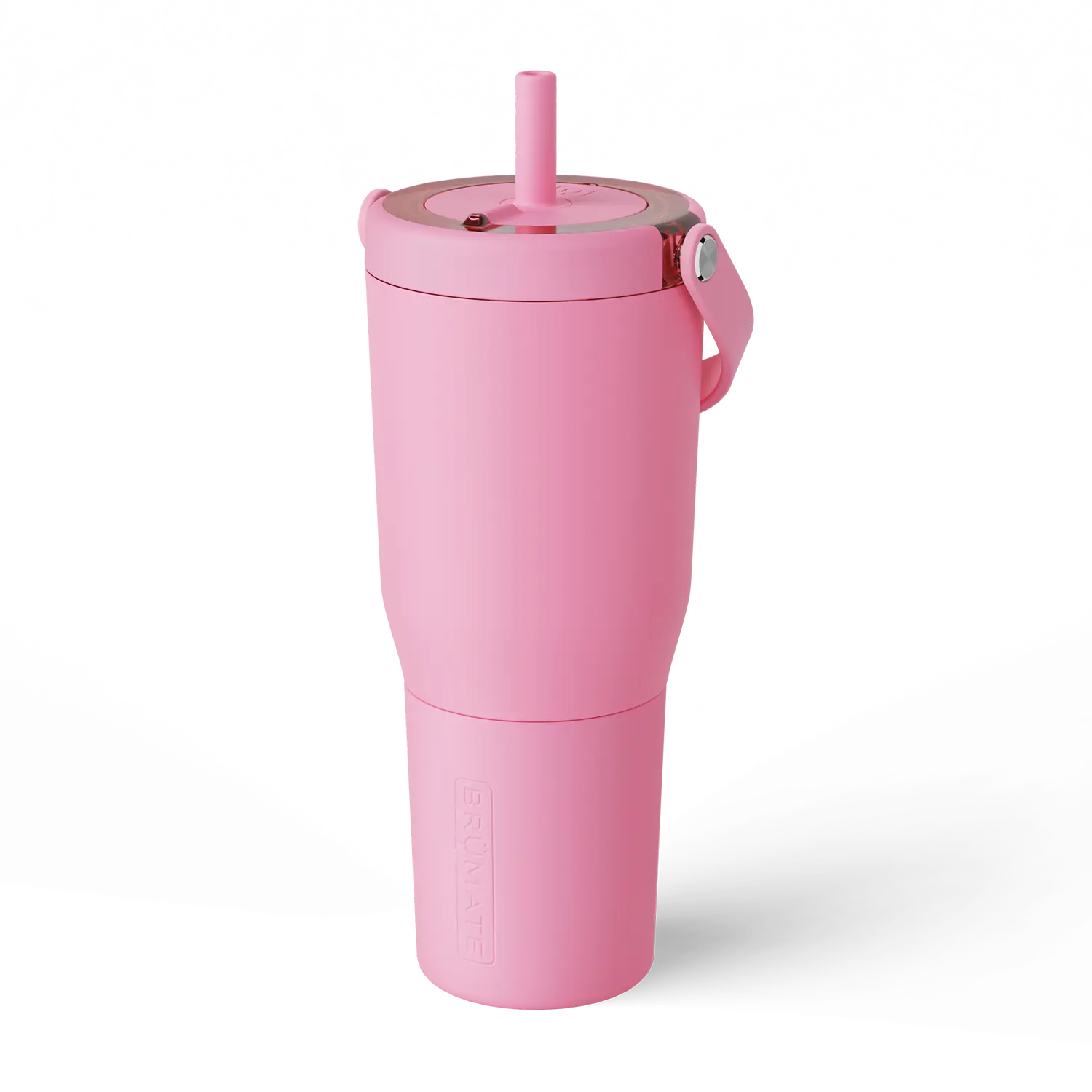 BrüMate Resa 35oz 100% Leakproof Insulated Travel Tumbler | Cup-Holder Friendly Insulated Tumbler | Built-in Silicone Sleeve and Easy Carry Handle