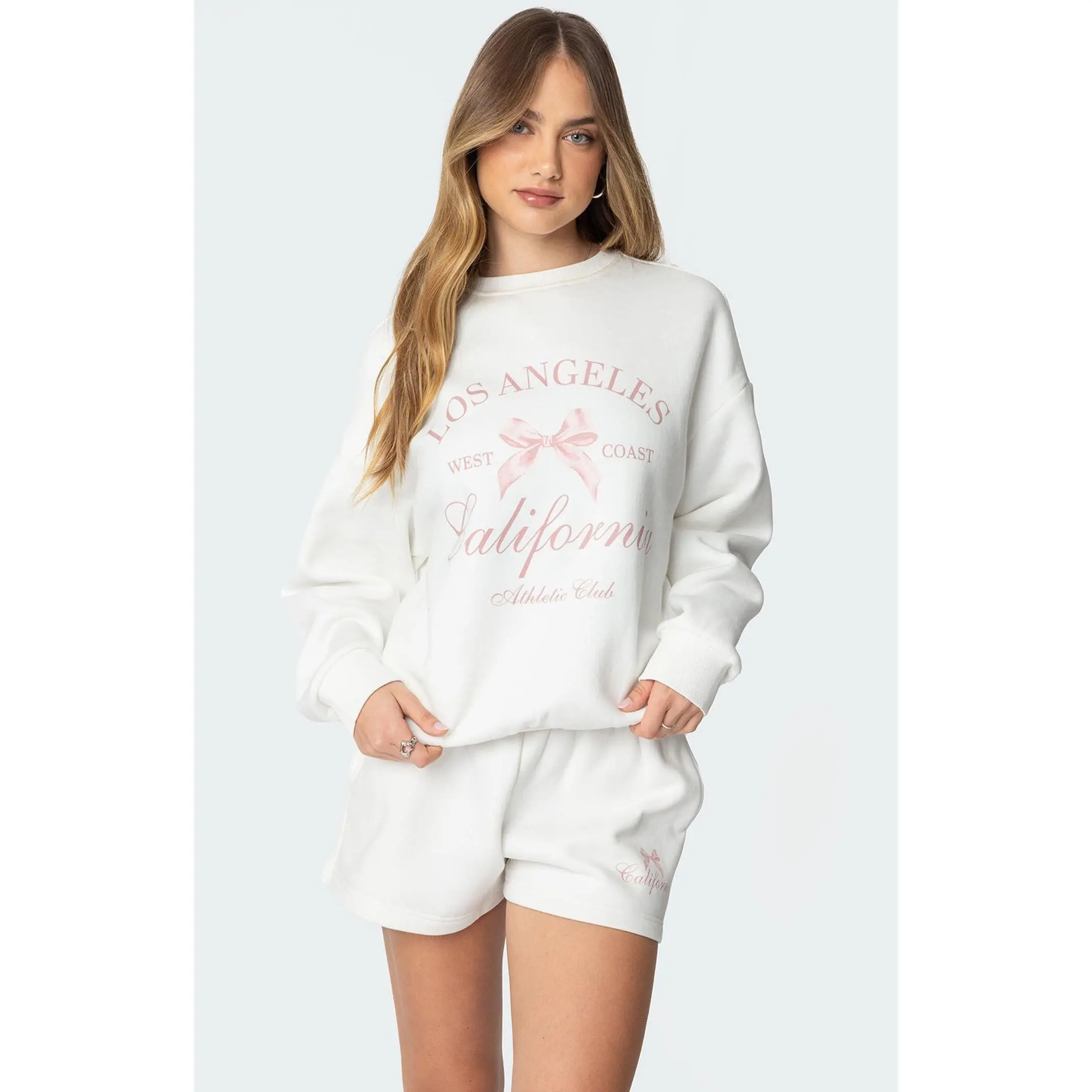 Edikted Women's Cali Bow Sweatshirt