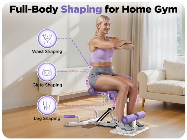 Feierdun DQ2 Deep Squat Machine, Adjustable Glutes workout for Home Gym Workout Training, Sit Up Machine for Abs and Muscle Building, Abdominal bench, Push Up Fitness Equipment, TikTokShopBlackFriday #SpringStatements