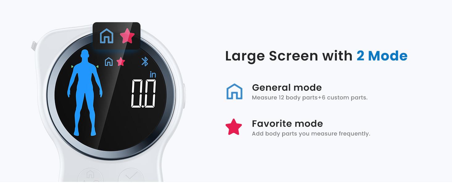 [Livestream Exclusive] RENPHO Smart Tape Measure with Large Display Spring Glow Up Gym Gifts