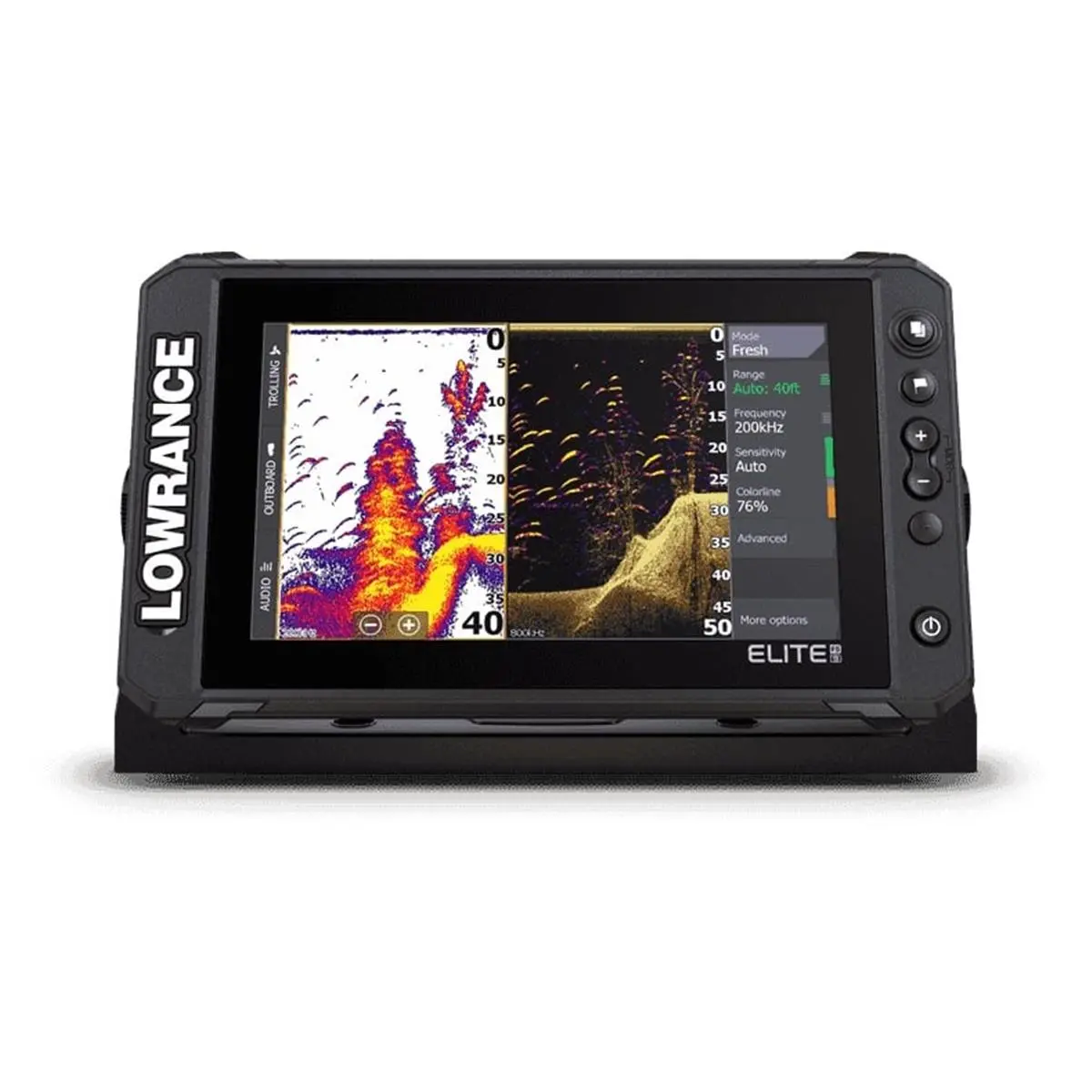 Lowrance Elite FS 9, 9-Inch Waterproof Fishfinder & Chartplotter with Active Imaging 3-in-1, C-MAP Contour+, Bluetooth, WiFi, and Multi-Display NMEA 2000 Networking, Water Proof, Port, Dc Powered, C-Map Contour Plus, 1X Slot (Microsd, Sdxc), Wireless, Boa
